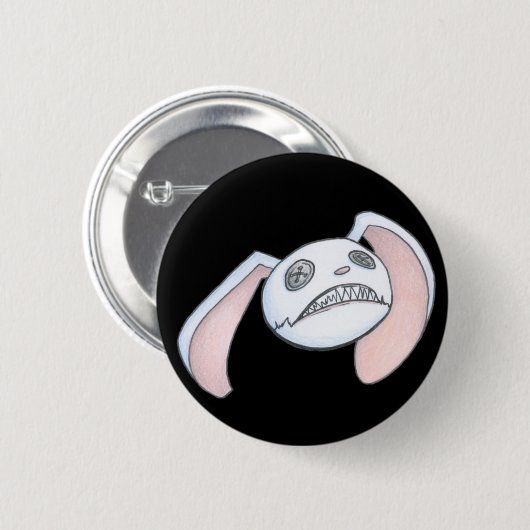 Knopf-Häschen Button (Vorne & Hinten)