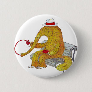 Knopf Herrn Anteater Button