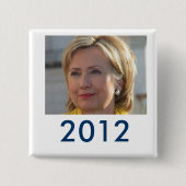Knopf Hillary 2012 Button (Vorderseite)