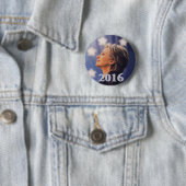 Knopf Hillary 2016 Button (Beispiel)
