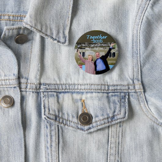 Knopf Hillary 2016 Button (Beispiel)