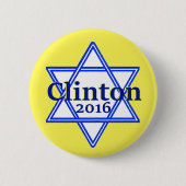 Knopf Hillary 2016 Button (Vorderseite)