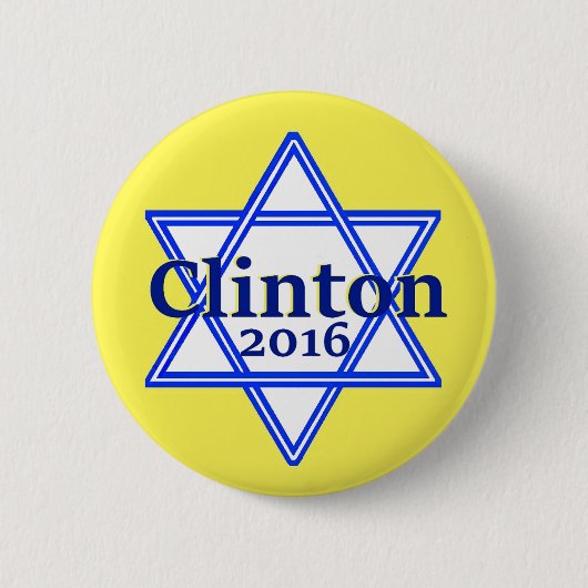Knopf Hillary 2016 Button (Vorderseite)