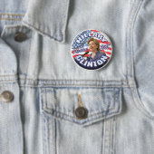 Knopf Hillary Clinton Button (Beispiel)