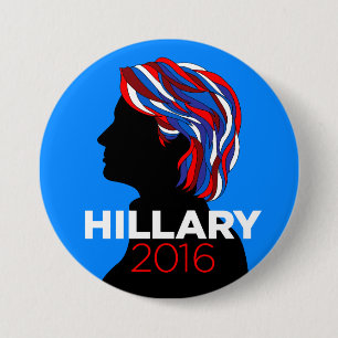 Knopf Hillary Clintons 2016 Button