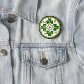 Knopf - Irischer Glücks-Hex Button (Beispiel)