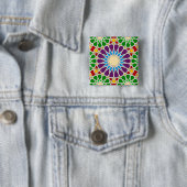 Knopf Islamisches geometrisches Muster Button (Beispiel)