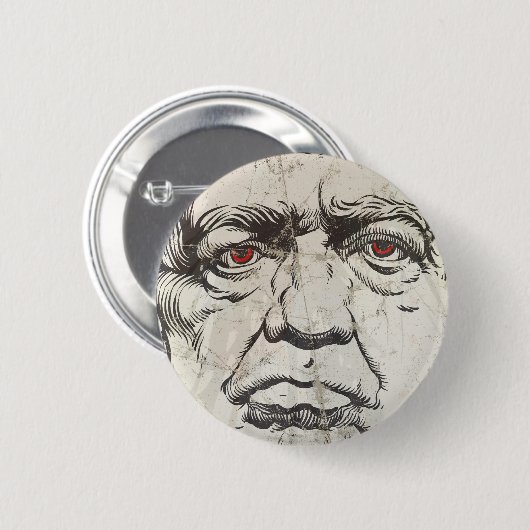 Knopf J Edgar Hoover Button (Vorne & Hinten)