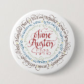 Knopf - Jane Austen-Zeitraum-Drama-Anpassungen Button (Vorderseite)