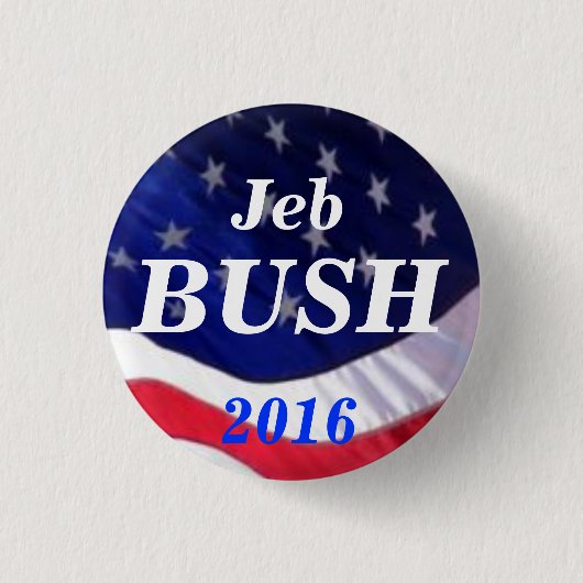 Knopf Jeb Bushs 2016 Button (Vorderseite)