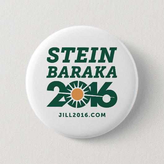 Knopf Jill Stein-Ajamu Baraka 2016 Button (Vorderseite)