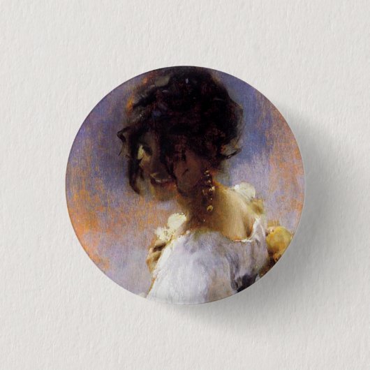 Knopf John Singer Sargents Rosina Button (Vorderseite)