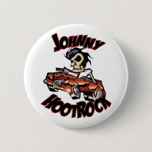 Knopf JOHNNY HOOTROCK Button (Vorderseite)