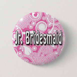 Knopf:  Jr. Brautjungfer Button