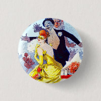 Knopf Jules Cheret Carnaval