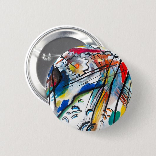 Knopf Kandinsky Improvisations-28 Button (Vorne & Hinten)