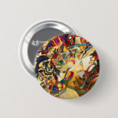 Knopf Kandinsky Zusammensetzungs-VII Button (Vorne & Hinten)