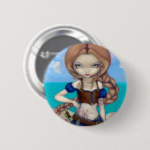 Knopf "Kapitän-Molly Morgan" Button (Vorne & Hinten)