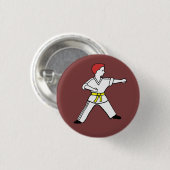 Knopf Karate Kids 11 Button (Vorne & Hinten)