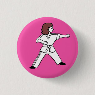 Knopf Karate Kids 16 Button