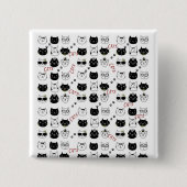 Knopf Kätzchen Button (Vorderseite)