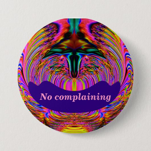 Knopf "Keine Beschwerde" Button (Vorderseite)