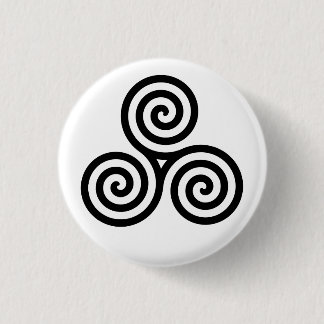 Knopf Keltic Triskelion (Triskele) Button