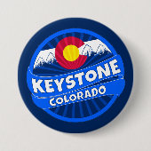 Knopf Keystone Colorado Berg Button (Vorderseite)