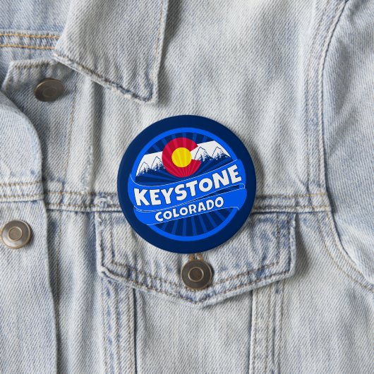 Knopf Keystone Colorado Berg Button (Beispiel)