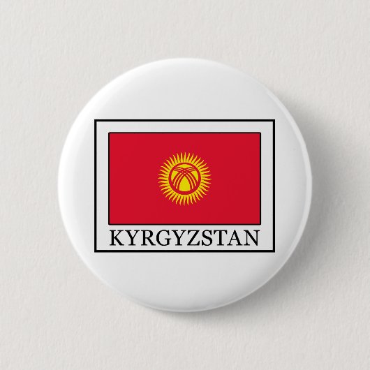 Knopf Kirgisistan Button (Vorderseite)