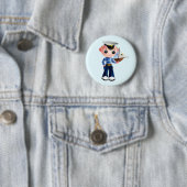 Knopf "Kleiner Sailor Junge" - Farbe - Text Button (Beispiel)