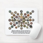 Knopf-Kollektor Mousepad (Mit Mouse)