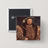 Knopf König-Henry VIII Button (Vorne & Hinten)