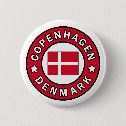Knopf Kopenhagens Dänemark Button (Vorderseite)