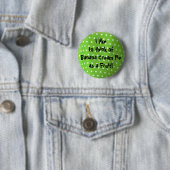 Knopf-Leben Gedanke Button (Beispiel)