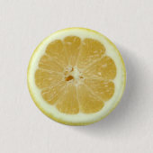 Knopf "Lemon Slice" Button (Vorderseite)