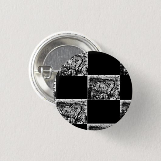 Knopf liar99 button (Vorne & Hinten)