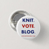 Knopf liberal stricken button (Vorne & Hinten)