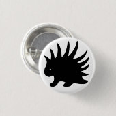 Knopf Liberales Stachelschwein - M1 Button (Vorne & Hinten)