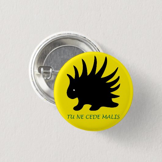 Knopf Liberales Stachelschwein - M4 Button (Vorne & Hinten)