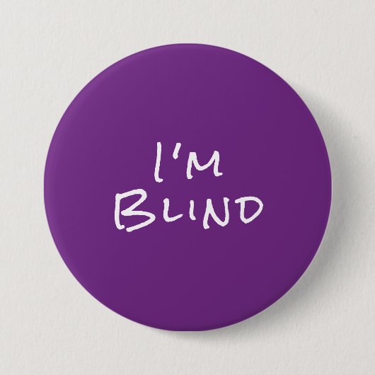 Knopf "Lila Augenarzt" Button (Vorderseite)