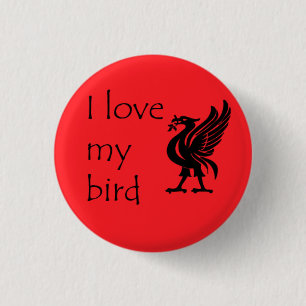 Knopf - Liverpool Liverbird Button
