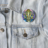 Knopf Lotuss Ganesha Button (Beispiel)