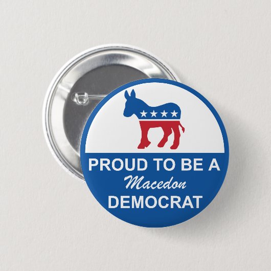 Knopf Macedon DM 2 Button (Vorne & Hinten)