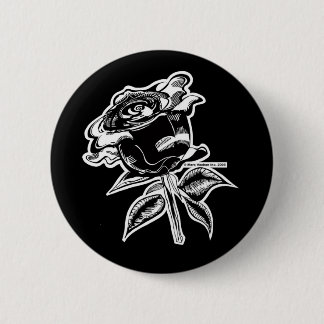 Knopf MARC VACHON BLACKROSE Button