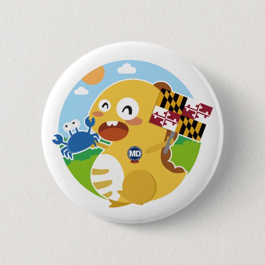 Knopf Marylands VIPKID Button (Vorderseite)