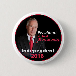 Knopf Michael Bloombergs 2016 Button