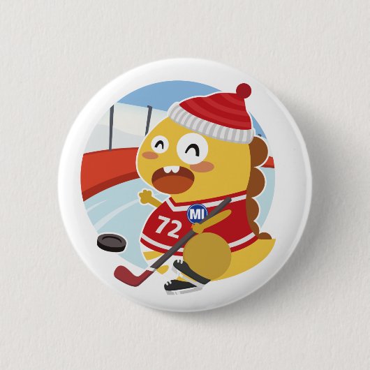Knopf Michigans VIPKID Button (Vorderseite)
