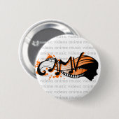 Knopf mit 09 Logos Button (Vorne & Hinten)