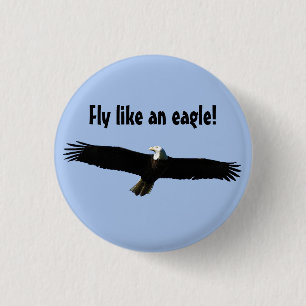 Knopf mit Adler Button